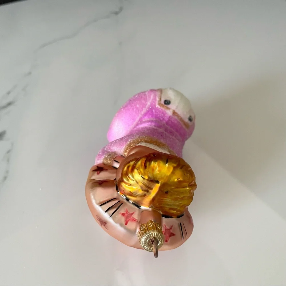 Sleeping Baby in Pink Ornament by Christopher Radko